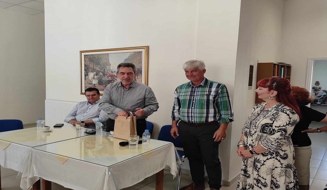 Δελτίο Τύπου Ο.Κ.Π.Α.Π.Α.: “Επίσκεψη του Δημάρχου στο 10ο ΚΑΠΗ Ανατολής του Δήμου Ιωαννιτών”