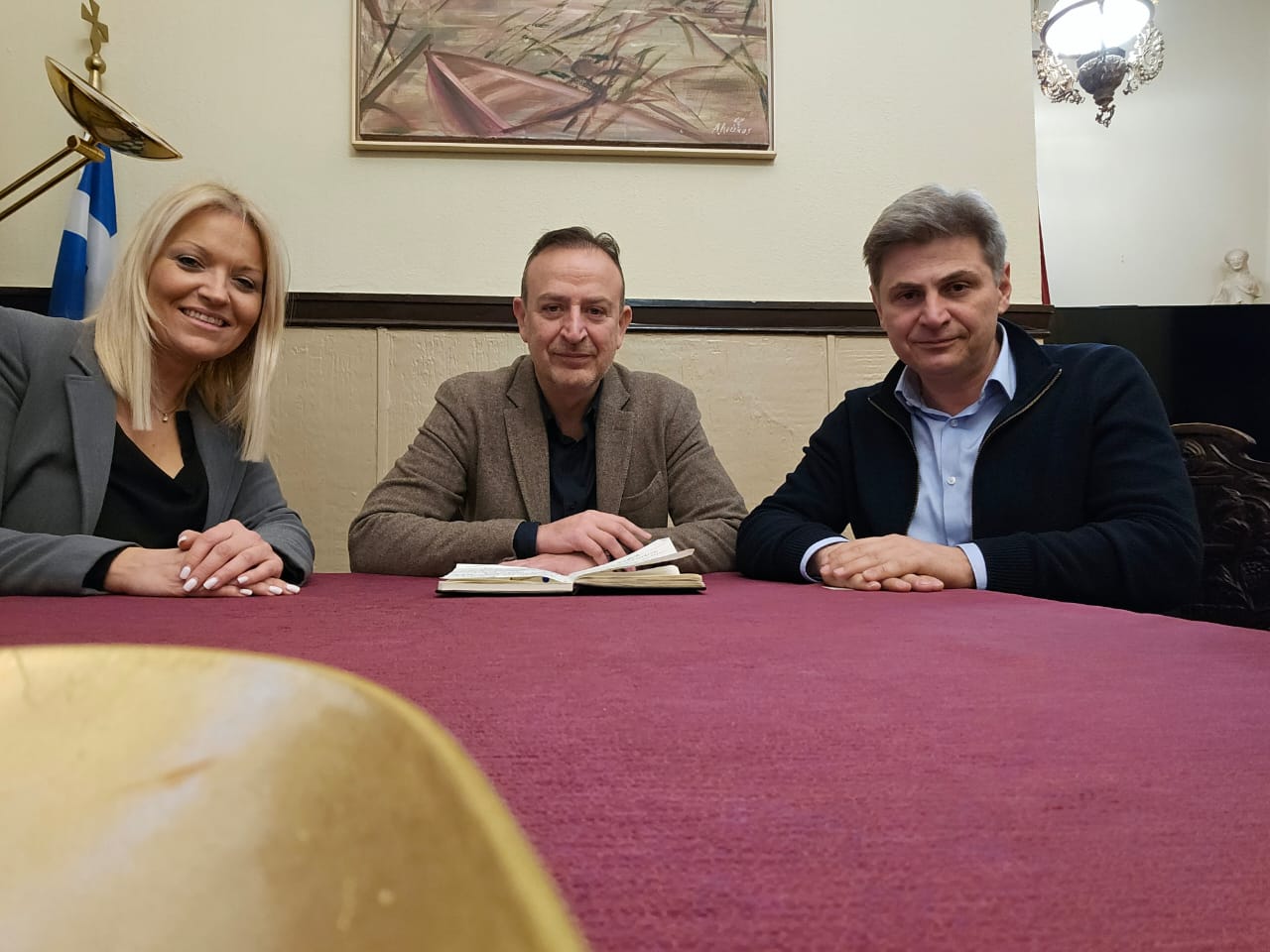 Επίσκεψη Ν. Φαραντούρη στο δήμαρχο Ιωαννίνων