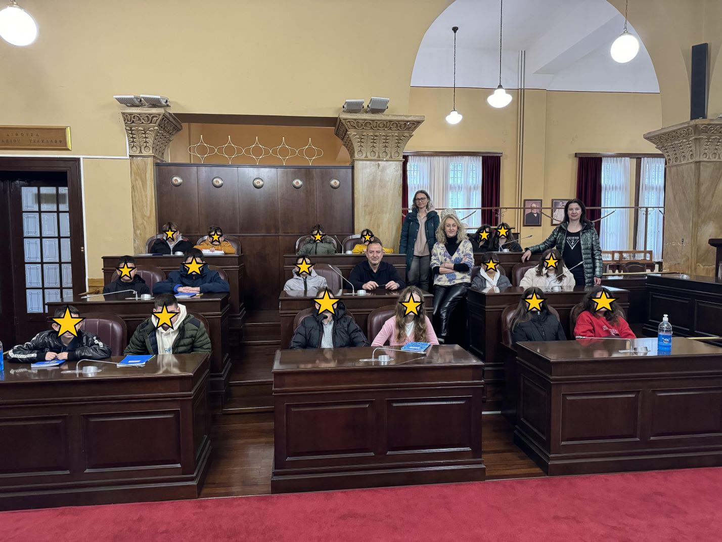 Στο Δημαρχείο μαθητές από το 20ο δημοτικό και το 2ο Γυμνάσιο Ιωαννίνων
