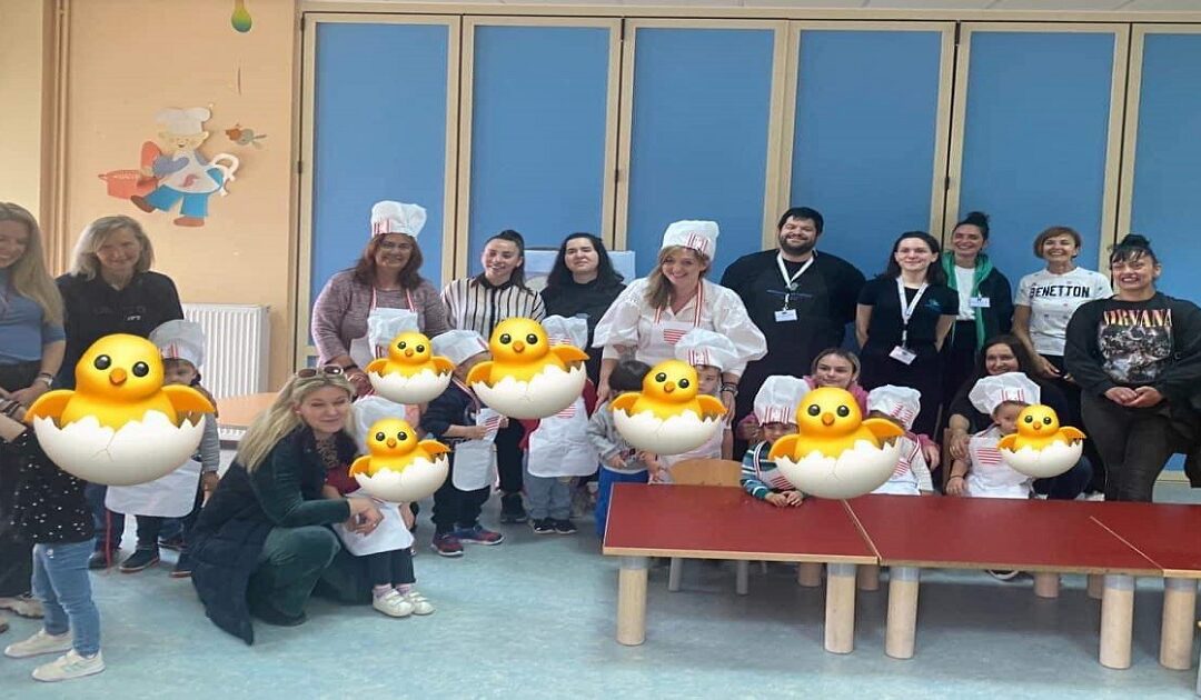 Δελτίο Τύπου: “Πασχαλινή δράση του 5ου Βρεφονηπιακού Σταθμού για καλό σκοπό”