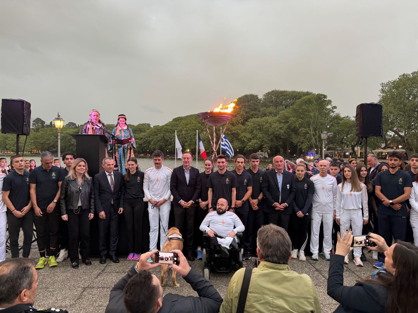 Τα Γιάννενα υποδέχτηκαν με θέρμη την Ολυμπιακή Φλόγα