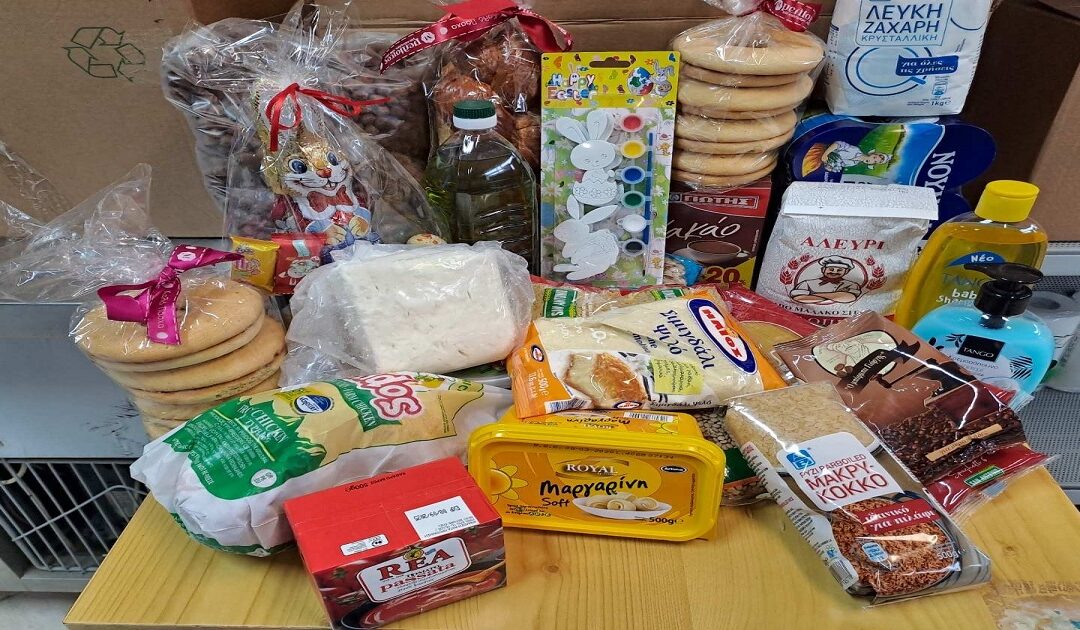 ΔΕΛΤΙΟ ΤΥΠΟΥ ΓΙΑ ΤΗ ΔΙΑΝΟΜΗ ΤΟΥ ΠΑΣΧΑΛΙΝΟΥ ΠΑΚΕΤΟΥ ΔΙΑΤΡΟΦΗΣ ΣΕ 150 ΩΦΕΛΟΥΜΕΝΕΣ ΟΙΚΟΓΕΝΕΙΕΣ ΤΟΥ ΚΟΙΝΩΝΙΚΟΥ ΠΑΝΤΟΠΩΛΕΙΟΥ