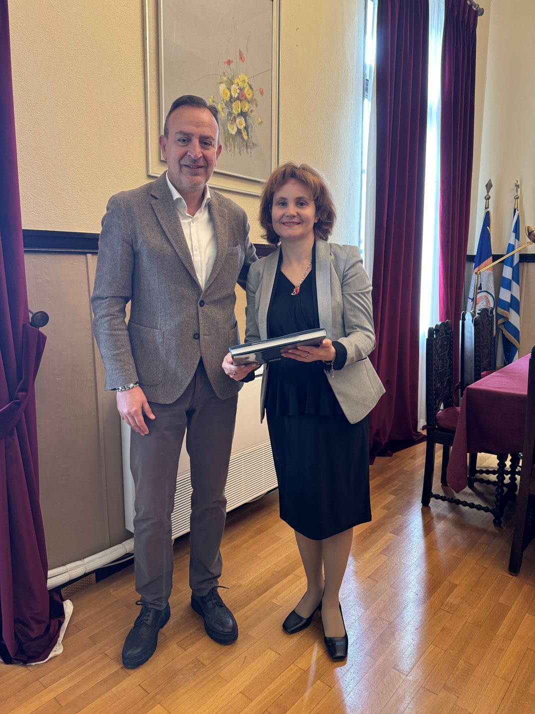 Συνάντηση του δημάρχου Ιωαννίνων με την Γενική Πρόξενο της Αλβανίας στα Ιωάννινα