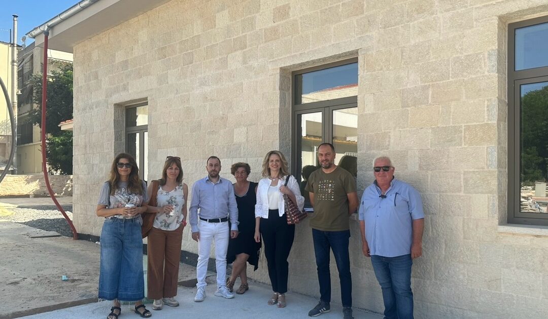 ΔΕΛΤΙΟ ΤΥΠΟΥ: Επίσκεψη στο υπό κατασκευή “Κέντρο για το Παιδί”